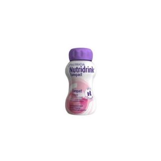 Nutricia Nutridrink Compact Fragola alimento energetico 4x125ml
