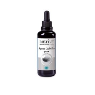 Nutriva Argento Colloidale Gocce dispositivo medico disinfettante 50 Ml