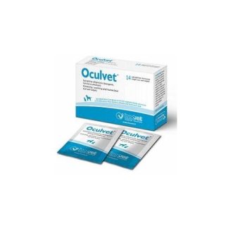 Oculvet Salviettine Veterinarie detergenti lenitive 14 Buste