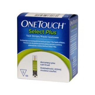 One touch selectplus 50 strisce reattive per la glicemia