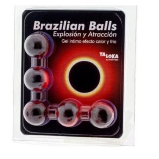 Palline brasiliane Olio da massaggio erotico 2 pezzi