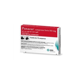 MSD Animal Health Panacur Forte 10 compresse Cani e Gatti