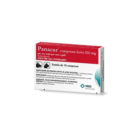 MSD Animal Health Panacur Forte 10 compresse Cani e Gatti