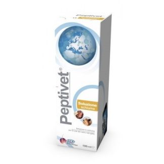 Peptivet Soluzione Schiuma per la cute di cane e gatto 100ml