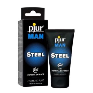 Pjur Man steel Gel Crema erezione con paprika e mentolo 50ml