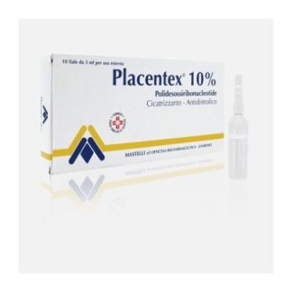 Mastelli Placentex 10 fiale 3ml farmaco cicatrizzante