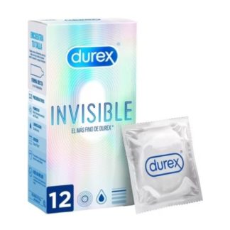 Preservativi Durex Invisible Extra Sensibili Confezione da 12 pezzi