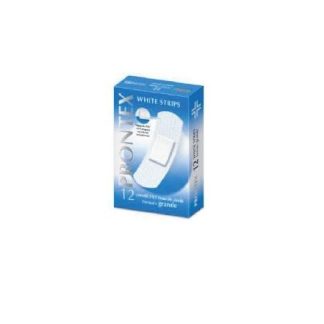 Safety Prontex White Strips Tnt Cerotti Grandi 12 pezzi