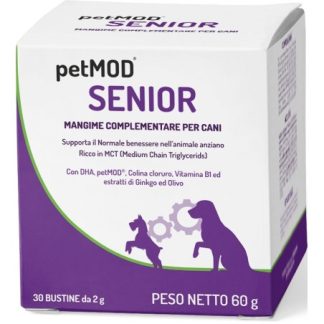Prosol Petmod Senior 30 Bustine mangime di acidi grassi per cani