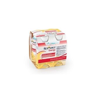 Resource Energy Vaniglia 4 Bottiglie alimento energetico 200 Ml