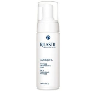 Rilastil Acnestil Mousse Detergente Viso Pelli Acneiche 150 Ml