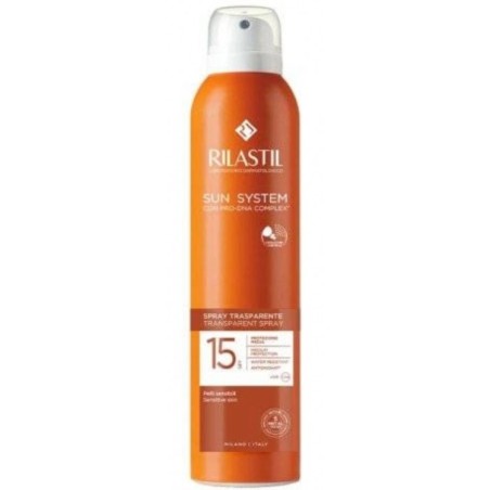 Rilastil Sun System Trasparent Spray protezione SPF15 200 ml