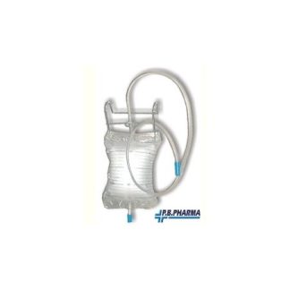 Pb pharma Sacca Urina Letto Scarico 130cm 30 Pezzi