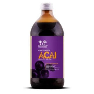 Salugea succo acai bio 500 ml per il metabolismo dei lipidi
