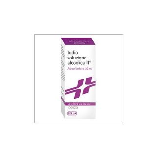 Sella Iodio Soluzione Alcolica 2% disinfettante cutaneo 30ml