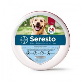 Bayer Seresto Collare Cane Antiparassitario oltre 8 Kg