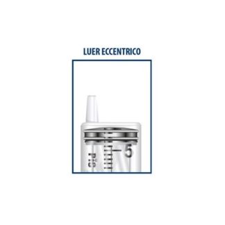 Pic Siringa sterile monouso 10 ml cono eccentrico G21x1 1/2 1 pezzo