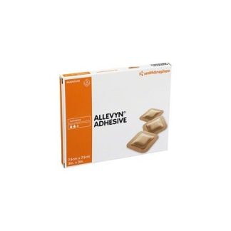 Smith & Nephew Allevyn Adhesive 7,5 cm x 7,5 cm 10 pezzi
