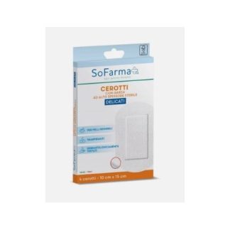 So. Farma. Morra Cerotto Delicato Sofarmapiu' 7,5x10 Cm 5 Pezzi