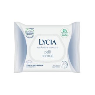 Sodalco Lycia Salviettine Struccanti Pelli Normali 20 Pezzi