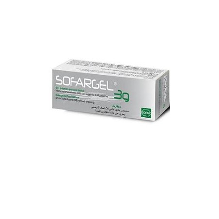 Sofar Sofargel Gel 3g cicatrizzante con Sulfadiazina Argentica