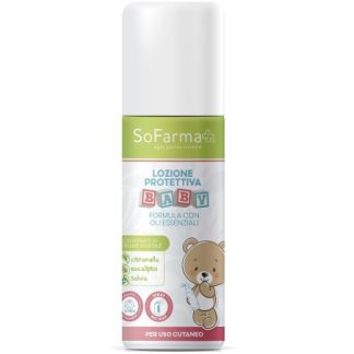 Sofarmapiu' Lozione Protettiva Baby Spray No Gas zanzare 75 Ml