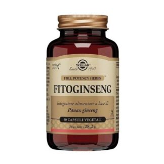 Solgar Fitoginseng integratore 50 Capsule