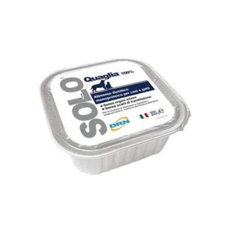 Solo Quaglia Cani e Gatti alimento per animali 100g