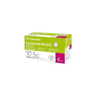 Terumo Ago Nanopass G32,5 4mm 100 pezzi