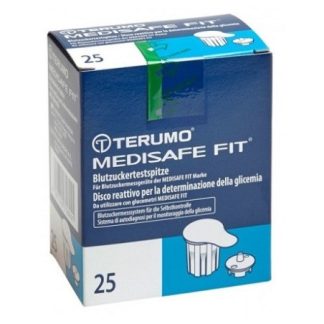 Terumo Medisafe Fit Disco Glucometro per determinazione della glicemia