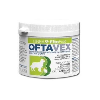 Trebifarma Oftavex 50 Compresse per la funzione visiva di cani e gatti