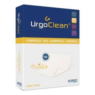 Urgoclean Medicazione tnt assorbente gelificante 6x6cm 5 pezzi