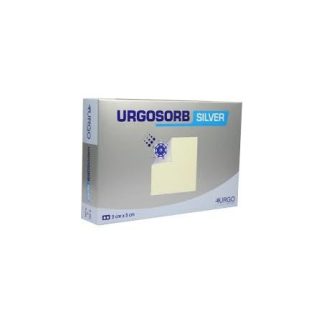 Urgo Medical Urgosorb Silver Medicazione 5x5 Cm 10 Pezzi