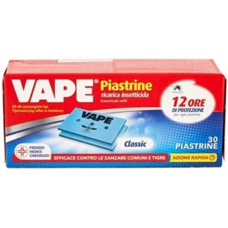 Vape Piastrine Repellente Zanzare 30 pezzi