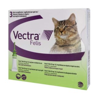 Vectra Felis spot-on 3 pipette antiparassitario per gatti