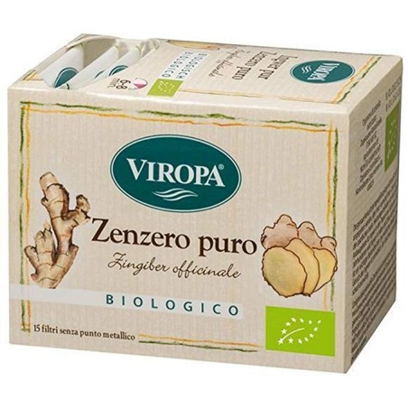 Viropa zenzero puro bio infuso 15 bustine