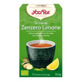 Yogi tea te' verde zenzero limone bio 30,6 g