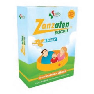 Zanzaten Bracciale Adulti antizanzare con citronella 1 Pezzo