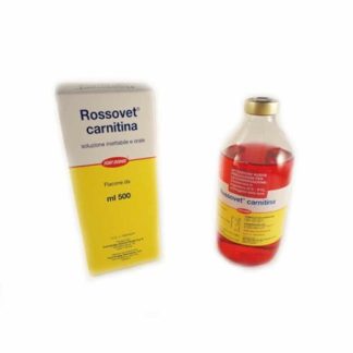 Zoetis Rossovet Carnitina soluzione orale ed iniettabile 500 ml