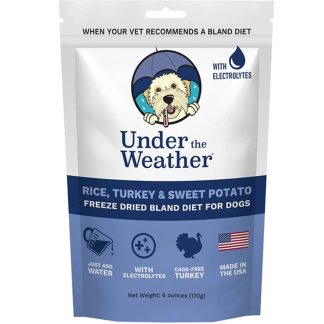 Under the Weather Rice, Turkey & Sweet Potato Freeze Dried Bland Diet for Dogs