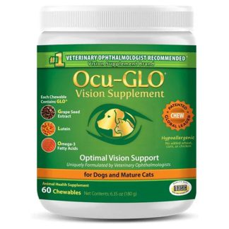 Ocu-GLO Vision Supplement for Dogs and Mature Cats UK Stock