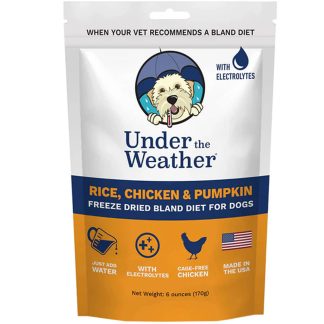 Under the Weather Rice, Chicken & Pumpkin Freeze Dried Bland Diet for Dogs