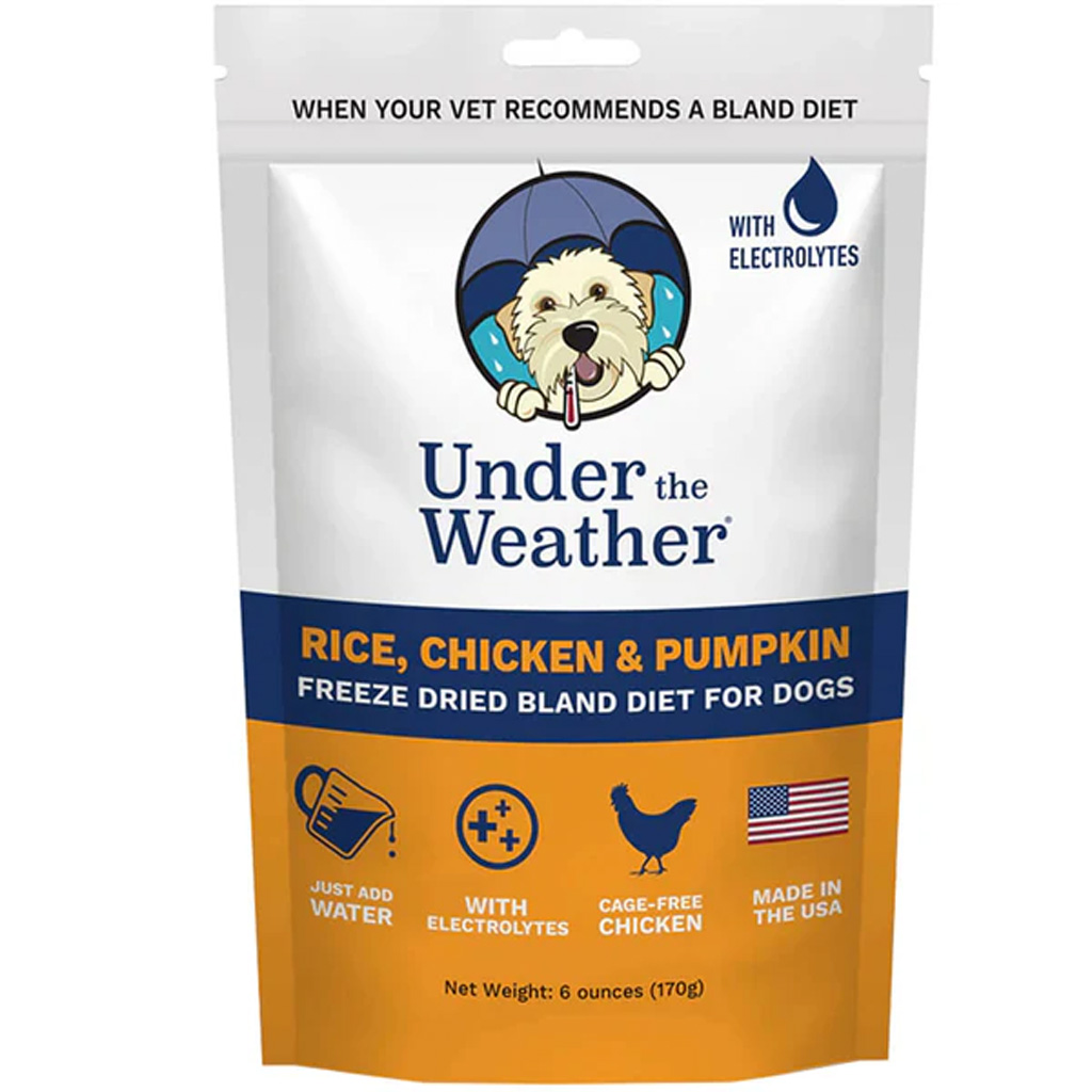 Under the Weather Rice, Chicken & Pumpkin Freeze Dried Bland Diet for Dogs