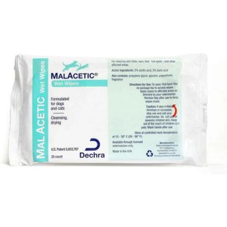 MalAcetic Wet Wipes for Pets – Antifungal & Antibacterial Skin Care