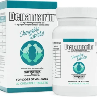 Nutramax Denamarin Liver Health Supplement for Dogs, With S-Adenosylmethionine