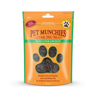 Pet Munchies Beef Liver Crunch Treats 90g