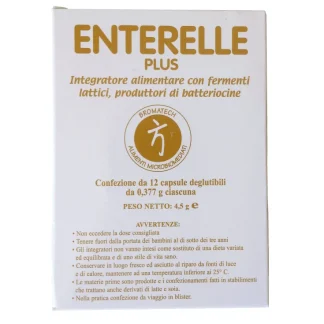 Enterelle Bromatech Plus Integratore Alimentare 12 Capsule