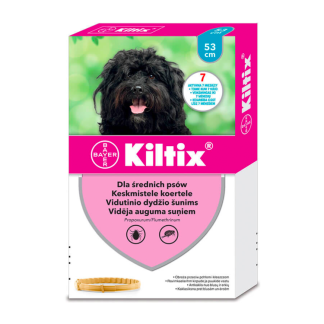 Elanco KILTIX OBROŻA NA PCHŁY I KLESZCZE 53 cm – dla średnich psów