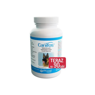 Biowet Puławy CANIFOS 90 TABLETEK minerały i wit. B na zdrowy rozwój