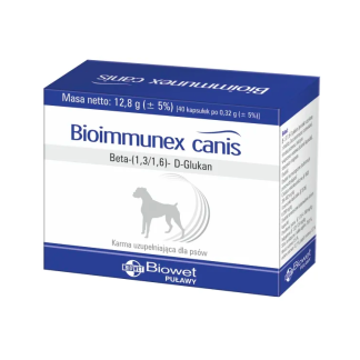 Biowet Puławy BIOIMMUNEX CANIS 40 KAPSUŁEK